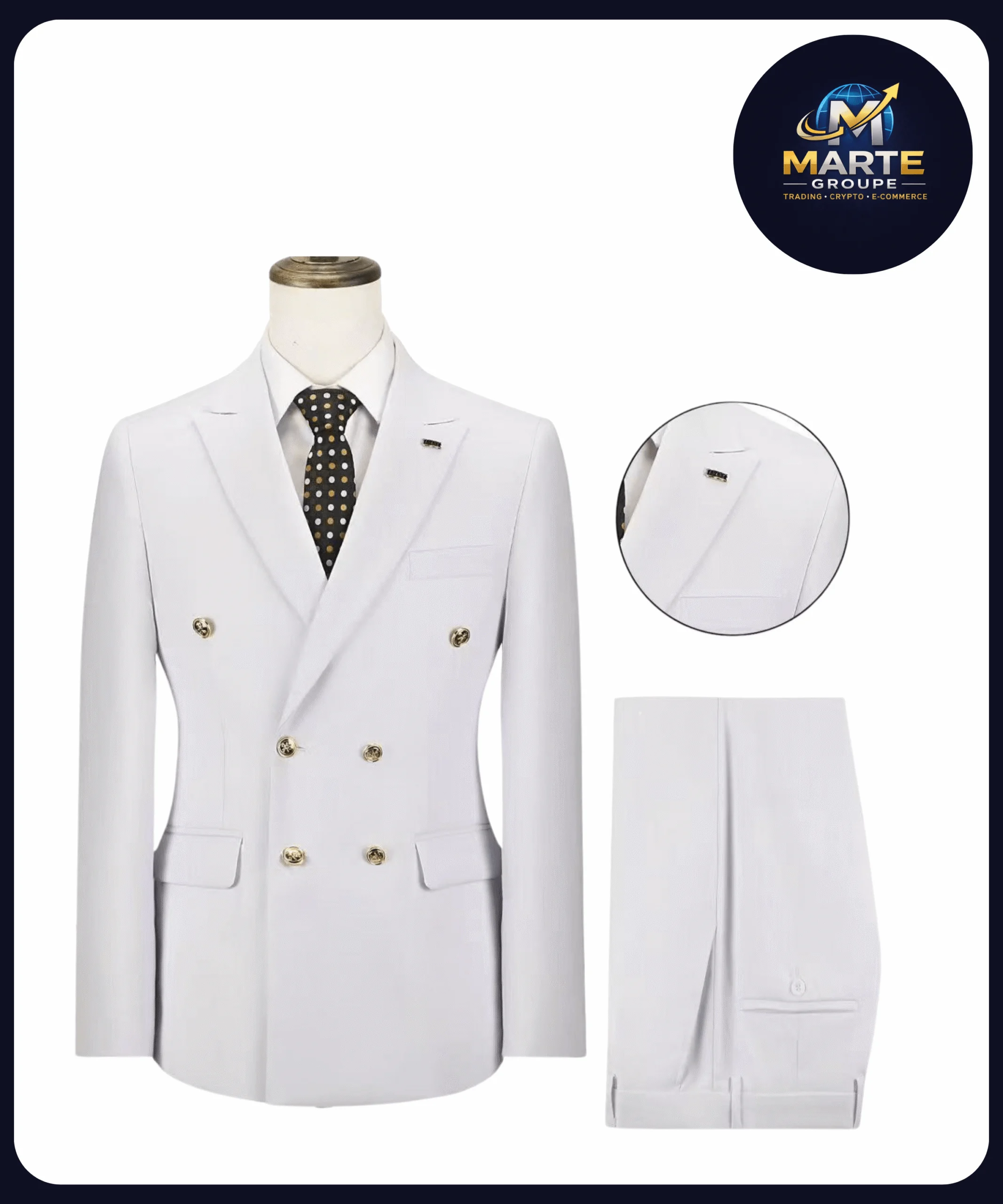 Veste G62 PURE WHITE – MarteGroupe
