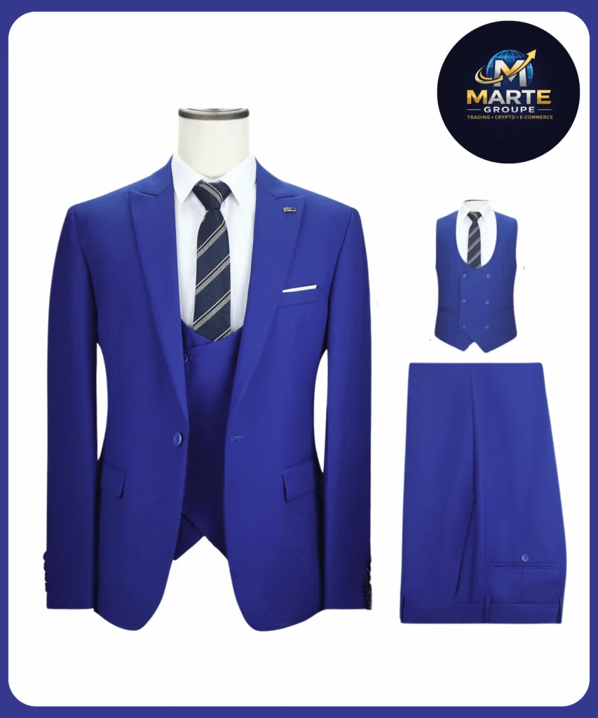 Veste 1026 R BLEU – MarteGroupe