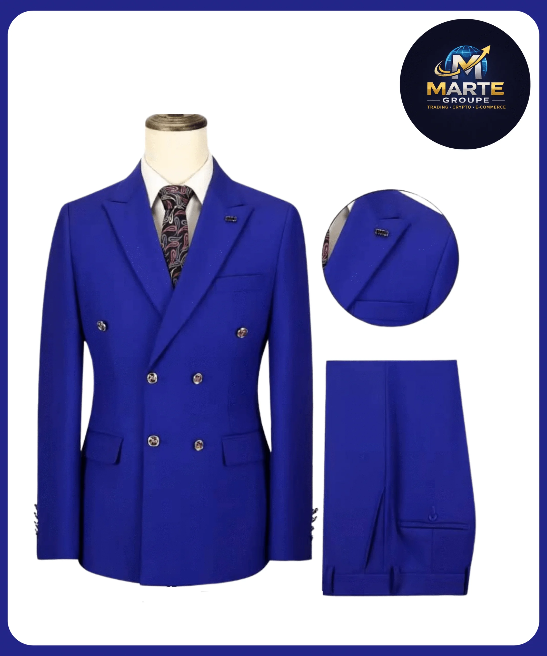 Veste G62 R BLEU DRV8211-A6 – MarteGroupe