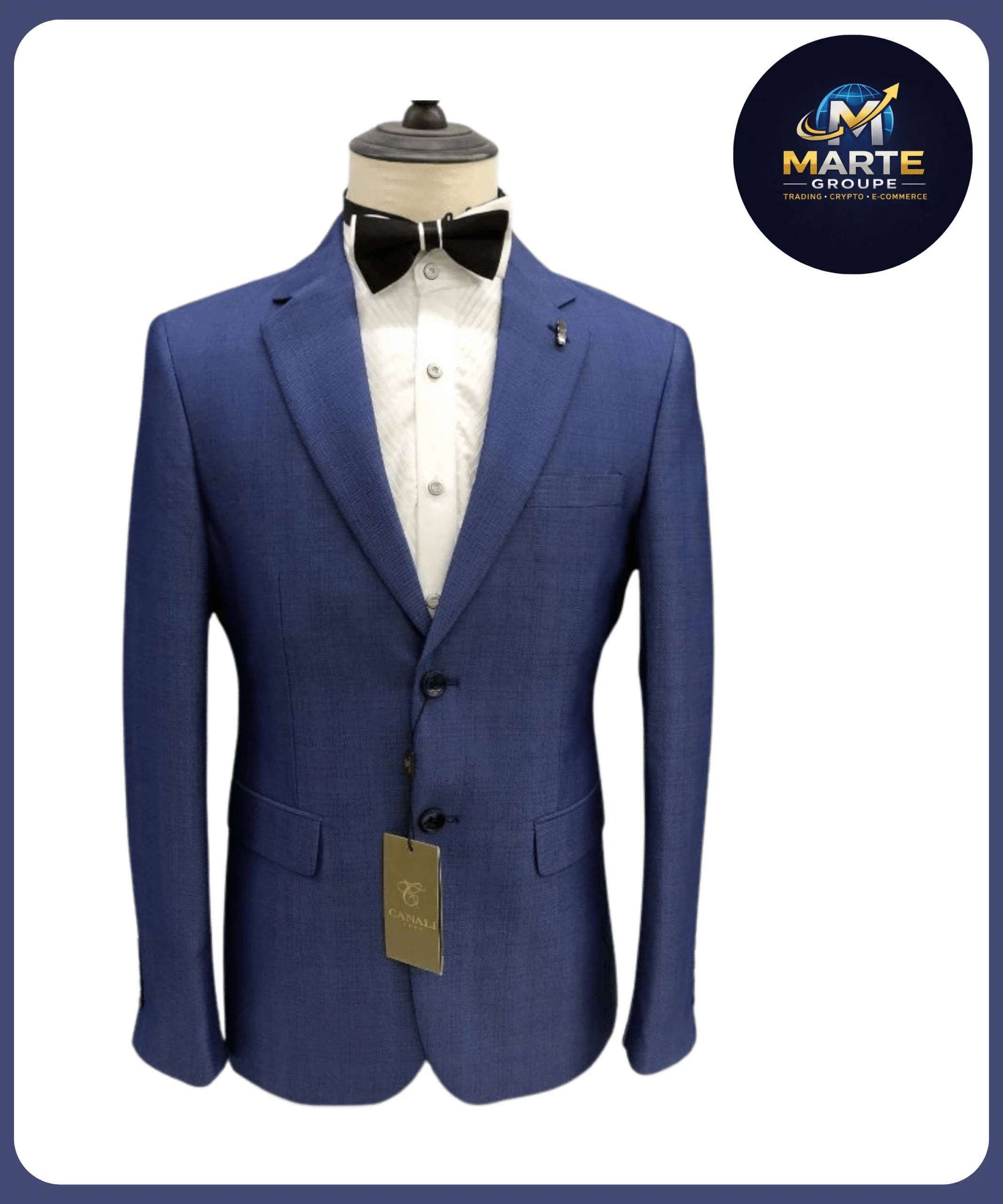 Veste Blazer CA003-15 BLEU – MarteGroupe