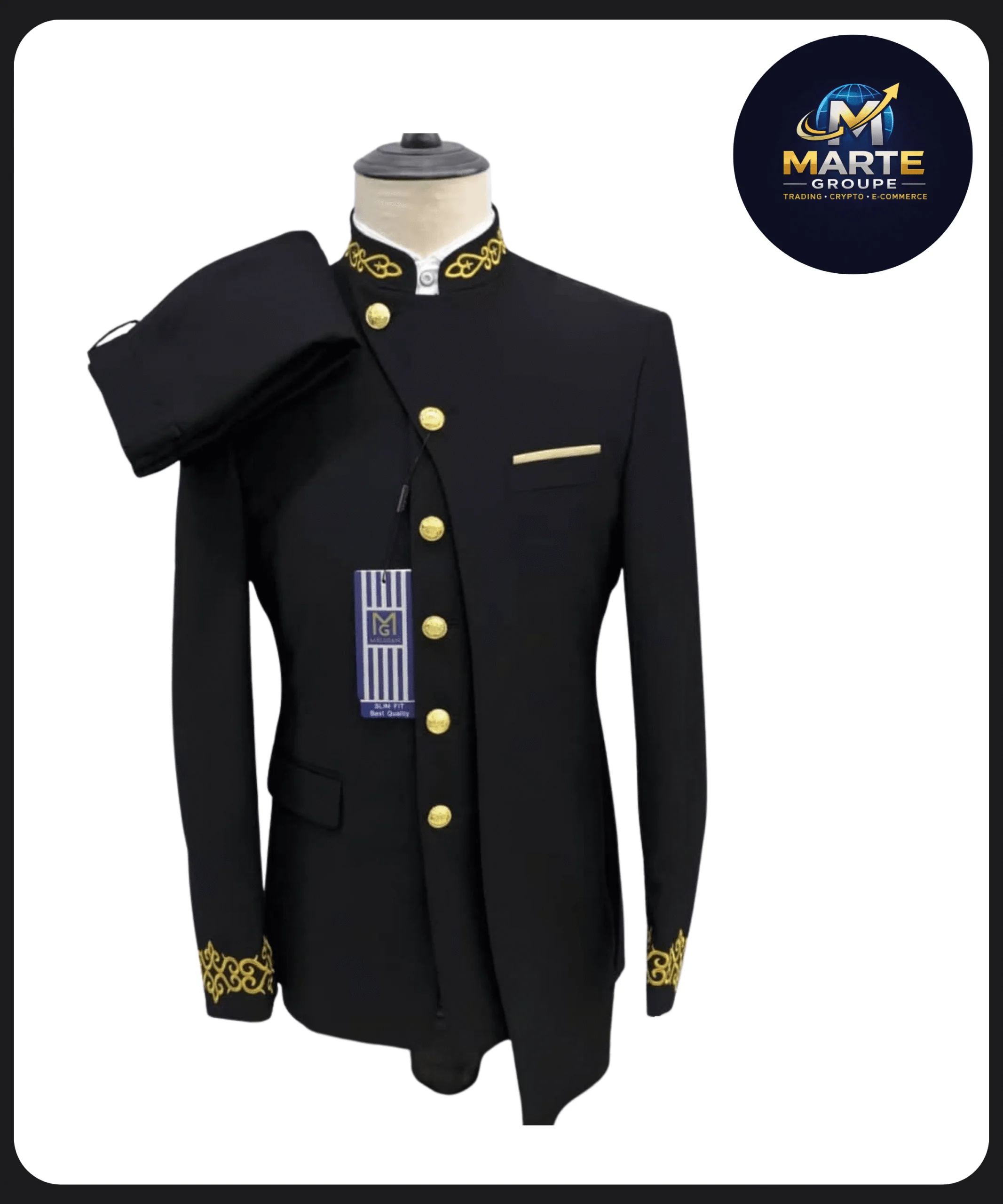 Veste Z033 NOIR – MarteGroupe