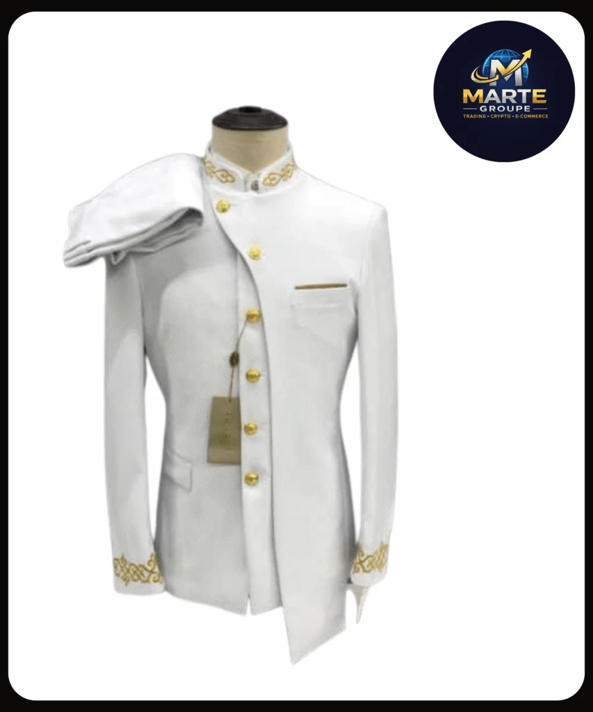 Veste Z033 BLANC – MarteGroupe