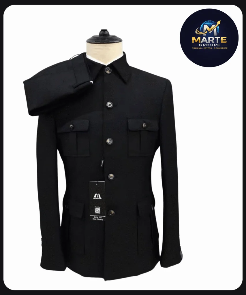 Veste D6 - 74 NOIR – MarteGroupe