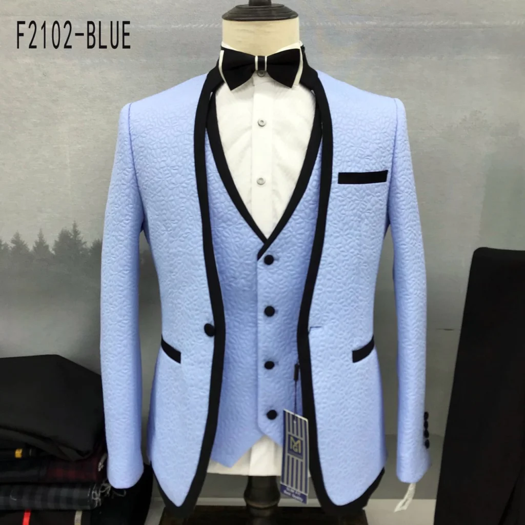 Veste F2102-BLEU CLAIR – MarteGroupe
