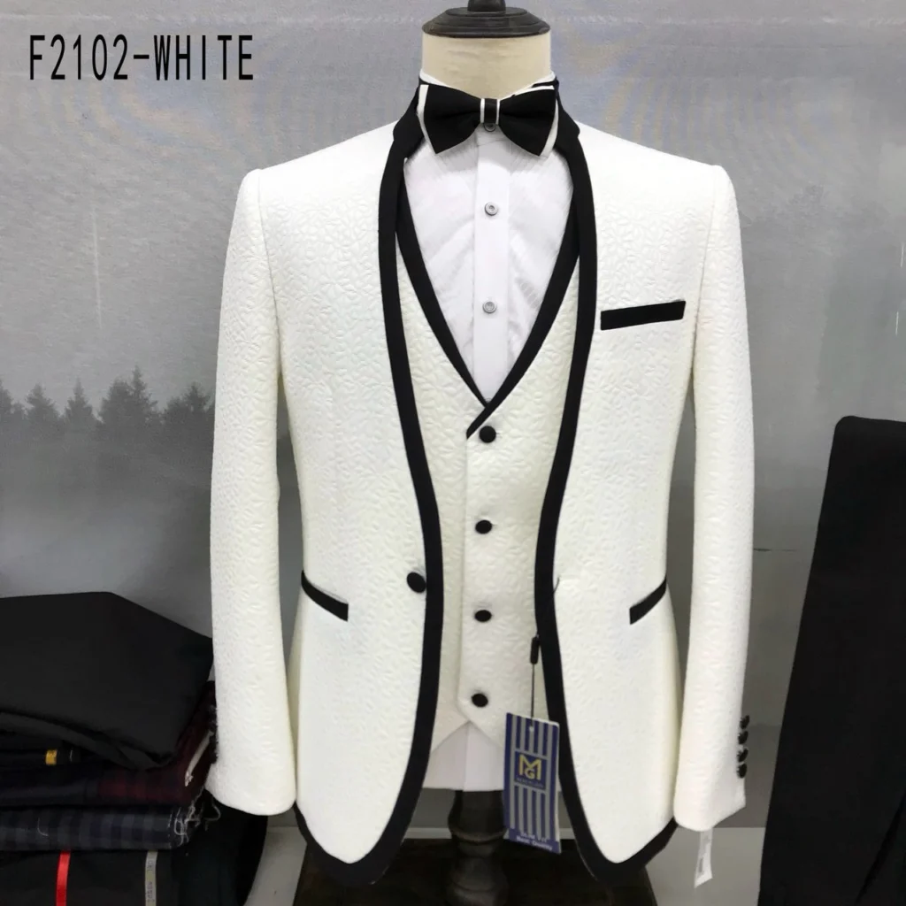 Veste F2102-BLANC – MarteGroupe
