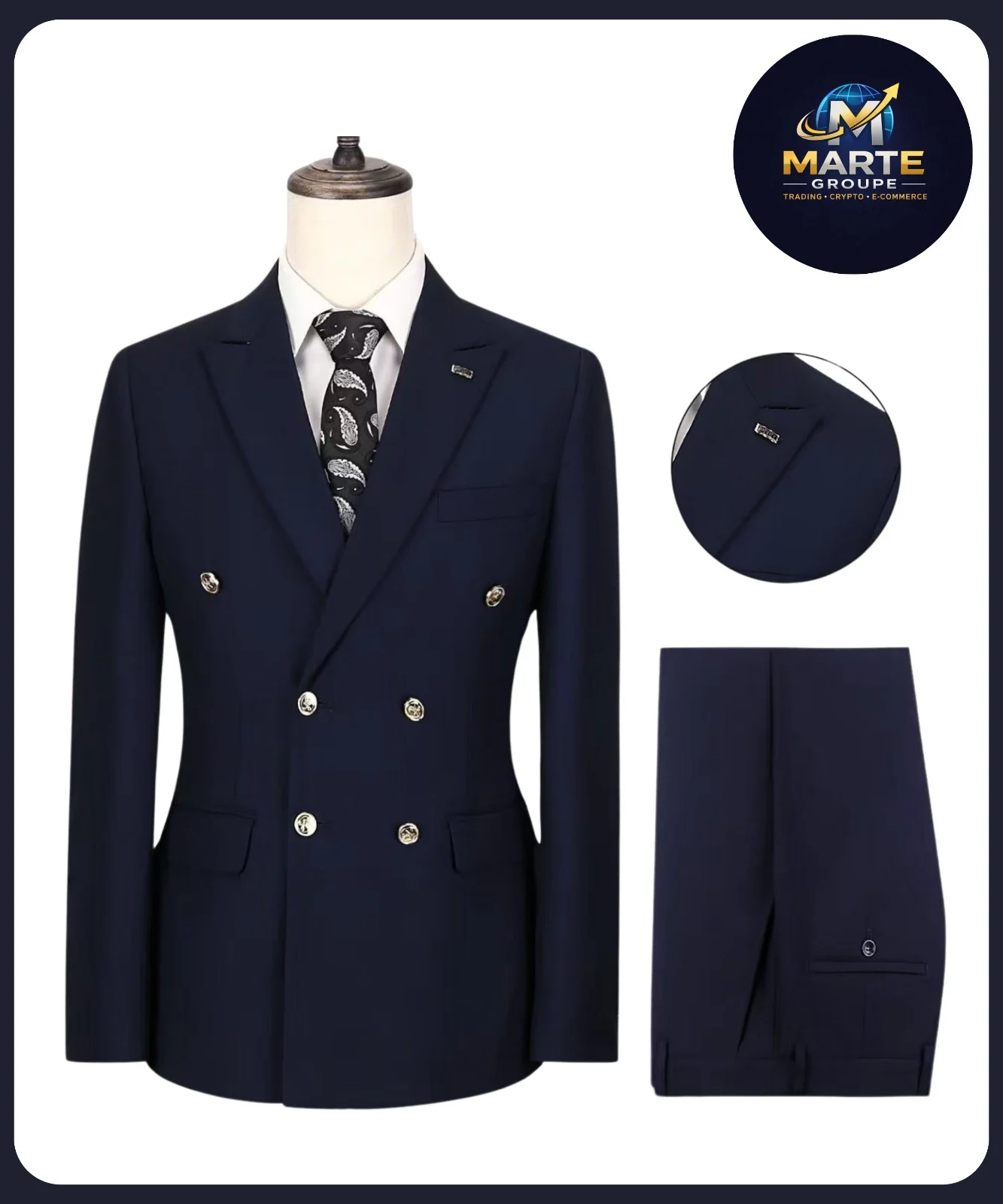 Veste G62 BLEU DRV8211-A3 – MarteGroupe