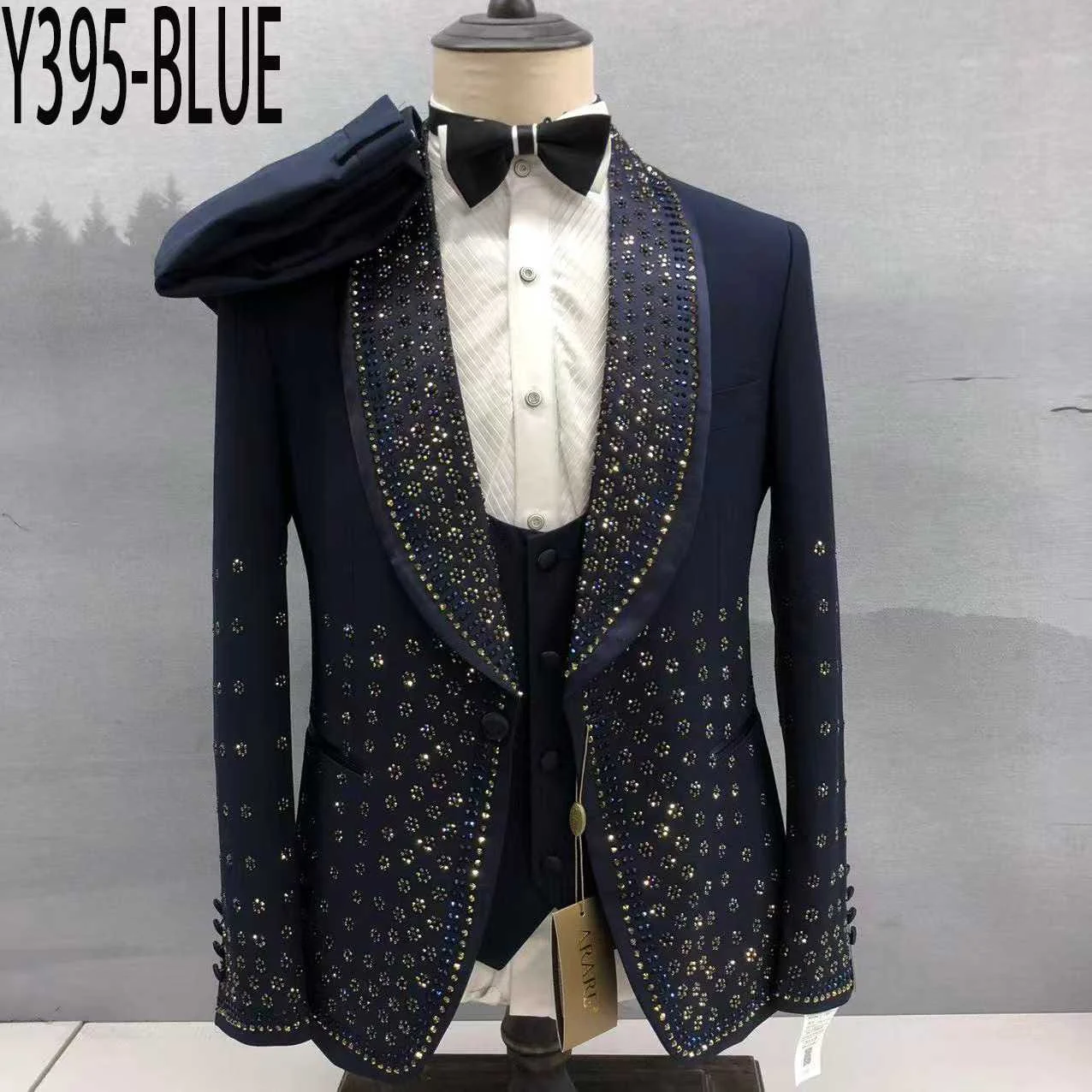Veste Y395 BLEU FONCÉ – MarteGroupe